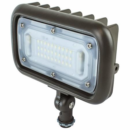 Newhouse Lighting Outdoor 30W LED Landscape Wall Wash Flood Light, 3000K, Bronze WW30BRZ